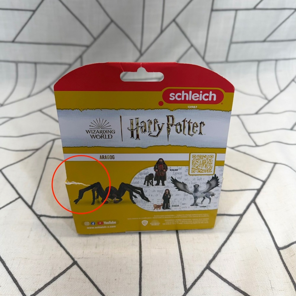 Schleich Harry Potter Aragog Figure One Size Brown Spider 13987 Wizarding World - Picture 6 of 8
